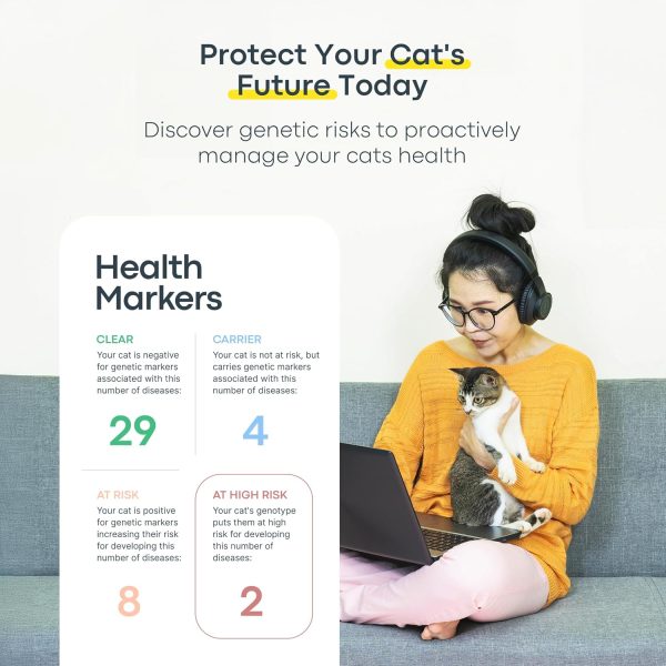 Basepaws Cat DNA Test Kit 2 Pack- Comprehensive Breed, Health and Dental Analysis Across 114 Traits for Accurate and Easy-to-Use Genetic Insights - Image 4