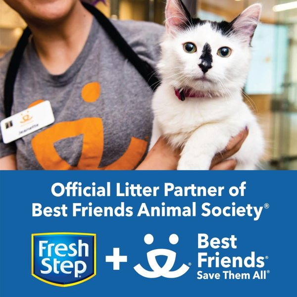 Fresh Step Clean Paws Cat Litter With Febreze Freshness, Advanced Multi-Cat Low-Tracking Clumping Litter With Guaranteed Odor Control, 37 lbs. (2 x 18.5 lb. Box) - Image 10