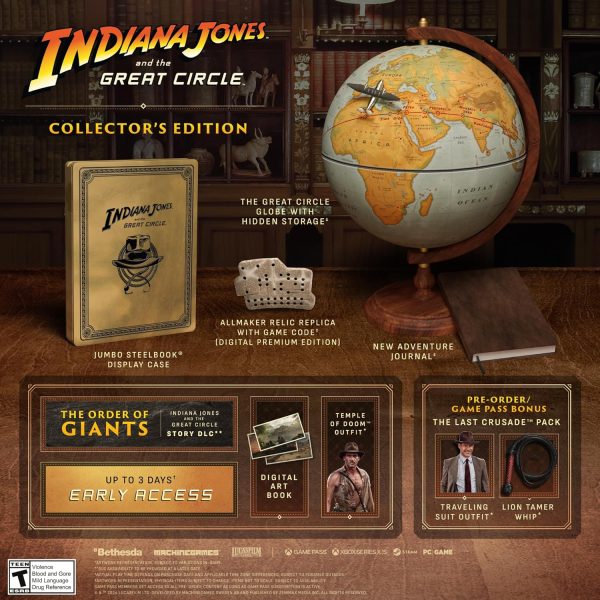 Indiana Jones and the Great Circle: Collector's Edition – Steam [Digital Code]