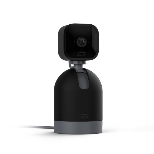 Blink Mini Pan-Tilt Camera (newest model), Rotating indoor plug-in smart security camera, two-way audio, HD video, motion detection, Works with Alexa (Black) - Image 2