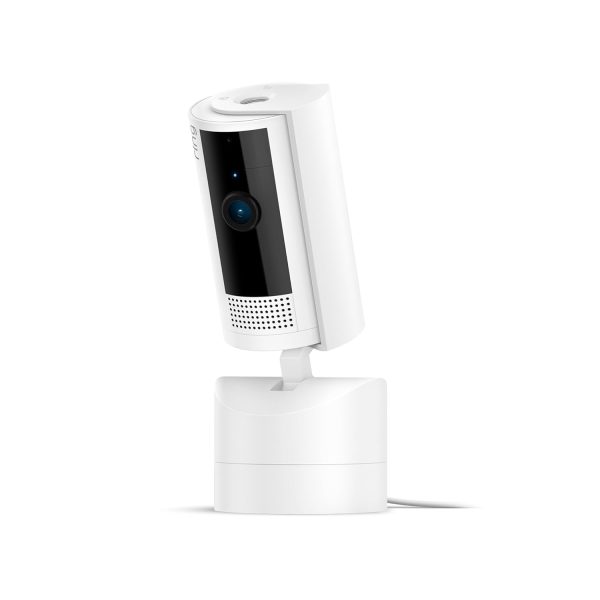 Introducing Ring Pan-Tilt Indoor Cam | See all around with 360° pan coverage, HD video, plus Two-Way Talk (2024 release) | White - Image 2