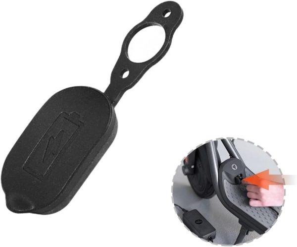 Charge Port Waterproof Cover Case Dust Silicone Plug Compatible With Ninebot F20 F30 F40 Electric Scooter Fixed Anti-friction Rubber Plugs - Image 2