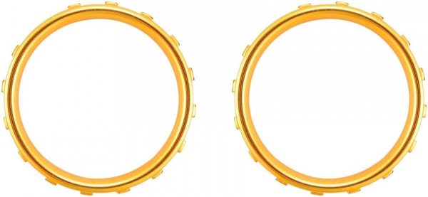 eXtremeRate Matte Chrome Gold Accent Rings Accessories for Xbox One Elite Controller, Replacement Parts Profile Switch Buttons for Xbox One Elite Controller (Model 1698) - Pack of 2 - Image 9