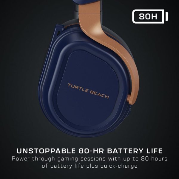 Turtle Beach Stealth 700 Gen 3 Wireless Multiplatform Amplified Gaming Headset for Xbox Series X|S, Xbox One, PC, PS5, Mobile – 60mm Drivers, AI Noise-Cancelling Mic, Bluetooth, 80-Hr Battery – Cobalt - Image 3