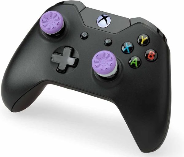 KontrolFreek FPS Freek Galaxy Purple for Xbox One and Xbox Series X Controller | 2 Performance Thumbsticks | 1 High-Rise, 1 Mid-Rise | Purple - Image 2