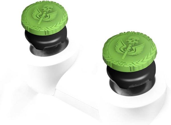 KontrolFreek Call of Duty: Modern Warfare II Performance Thumbsticks for Xbox One and Xbox Series X | 2 High-Rise, Hybrid/Flat | Black/Green - Image 3