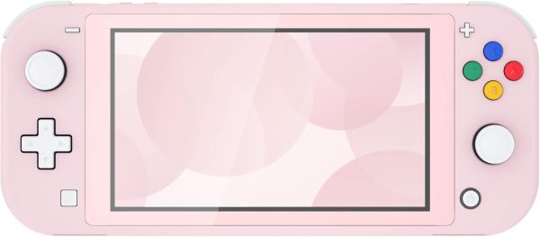 eXtremeRate Cherry Blossoms Pink DIY Replacement Shell for Nintendo Switch Lite, NSL Handheld Controller Housing with Screen Protector, Custom Cover for Nintendo Switch Lite [Console NOT Included] - Image 3