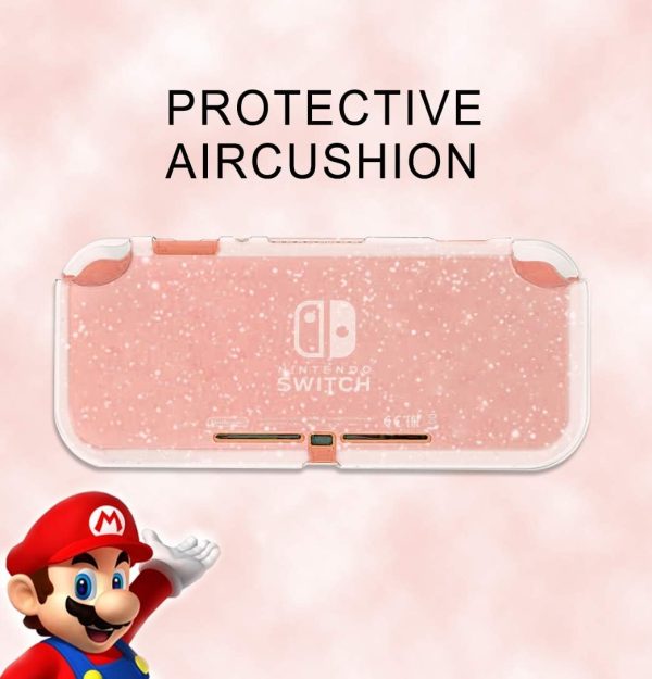 Protective Case, Liquid Crystal Glitter Bling Soft TPU Cover with Shock-Absorption and Anti-Scratch Protective Case-for Nintendo Switch Lite 2019 - Image 5