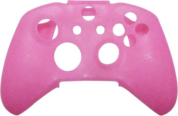 ROTOMOON Glitter Silicone Controller Skins for Xbox One with 8 Thumb Grips, Sweat-Proof Anti-Slip Controller Cover Skin Protector Compatible with Xbox One S/X Controller - Image 6