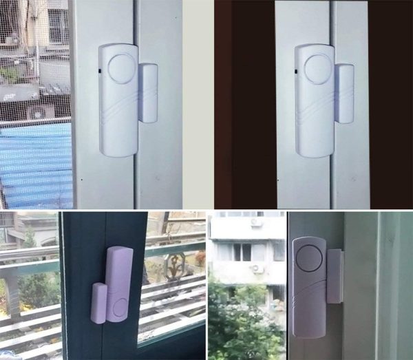 Door Window Alarm, Burglar Alarm, Home Security Magnetic Sensor Anti-Theft Alarm (Home Alarm (12 pcs)) - Image 5