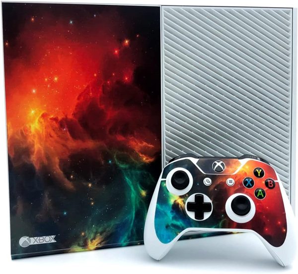 Protective Vinyl Skin Decal Cover for Microsoft Xbox One Cosmic Nebular(Upgraded) - Image 4