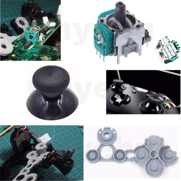 Xbox One Controller Joystick Replacement,4pcs 3D Analog Joysticks Sensor Replacement Parts for Xbox one Controller(with T6 T8 Screwdriver Kit) - Image 3