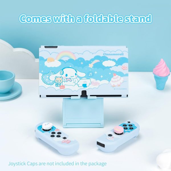 Switch Protective Case for Switch OLED,Kawaii Cartoon Protective Shell,Hard PC Slim Cover Case Compatible with Nintendo Switch OLED Console and Joy Con - Image 5