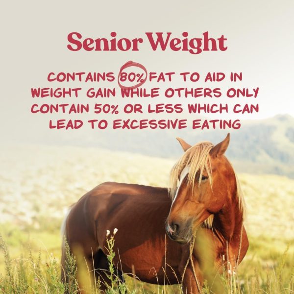 Manna Pro Weight Accelerator for Senior Horses | Made with Omega 3 Fatty Acids from Flaxseed | 8 Pounds - Image 4