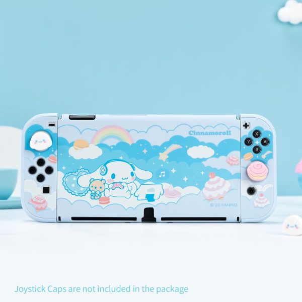 Switch Protective Case for Switch OLED,Kawaii Cartoon Protective Shell,Hard PC Slim Cover Case Compatible with Nintendo Switch OLED Console and Joy Con - Image 7