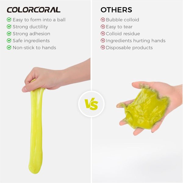 COLORCORAL Cleaning Gel Universal Dust Cleaner for PC Keyboard Cleaning Car Detailing Laptop Dusting Home and Office Electronics Cleaning Kit Computer Dust Remover from 160g - Image 6