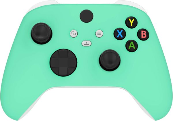 eXtremeRate Side Rails Grips Shell for Xbox Series X & S Controller, Mint Green Custom Accessories Back Panels Cover Faceplate for Xbox Core Wireless Controller [Controller NOT Included] - Image 7