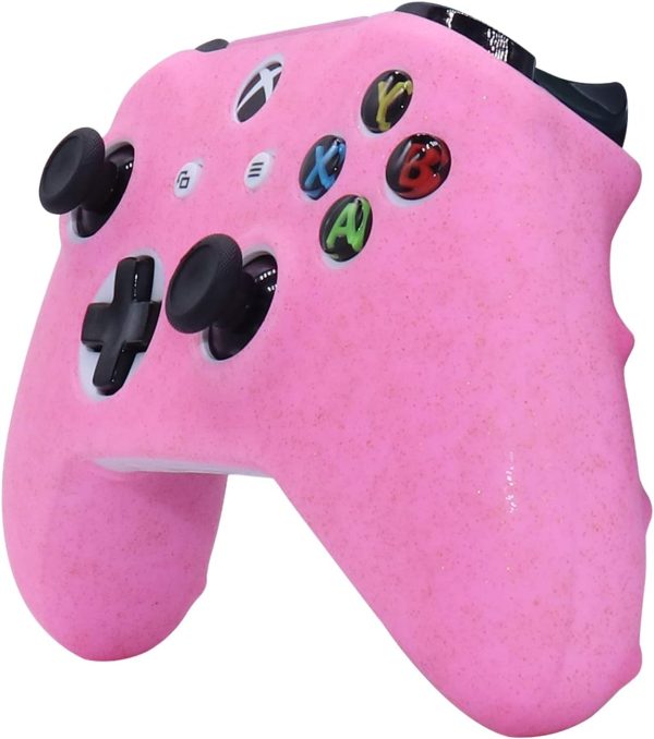 ROTOMOON Glitter Silicone Controller Skins for Xbox One with 8 Thumb Grips, Sweat-Proof Anti-Slip Controller Cover Skin Protector Compatible with Xbox One S/X Controller - Image 7