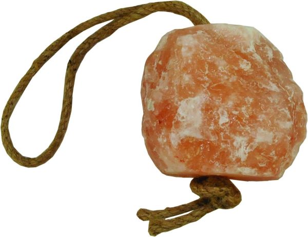 Horsemen's Pride Himalayan Salt Block on Rope for Horses, 4.4 Pounds, SS44