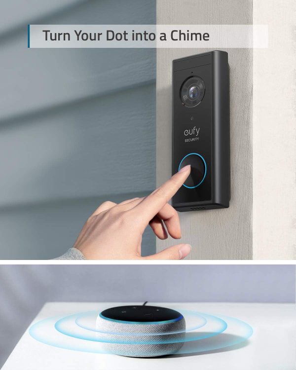 eufy Security, Video Doorbell S220 (Battery-Powered) Kit, Security Camera - 2K Resolution, 180-Day Battery Life, Encrypted Local Storage, No Monthly Fees, Built-in Storage, Motion Only Alert - Image 4