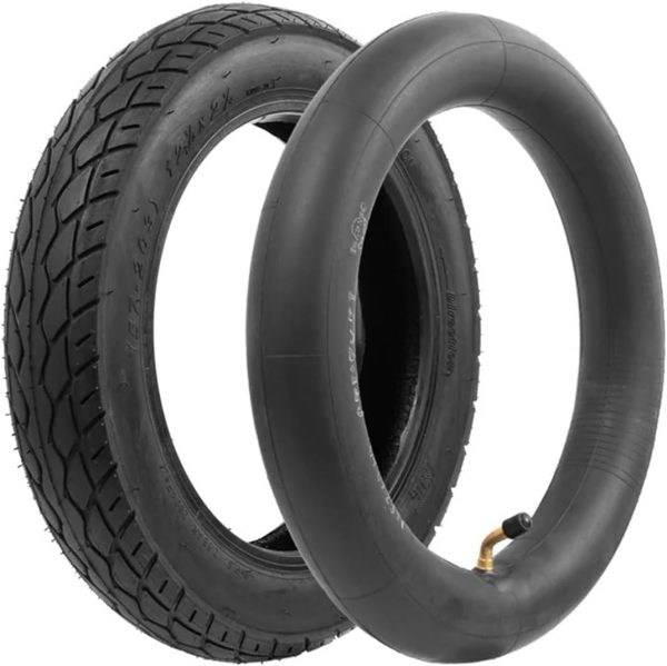 Electric Scooter Parts （57-203） 12 1/2 X 2 1/4 Compatible with Bike Stroller Urban Many Gas Electric Scooter Tire Set 12 Inch Tube Tire 12 1/2X2 1/4(Outer tire) - Image 2