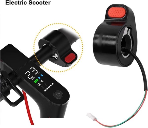 Electric Scooter Parts Electric Scooter Thumb Dial Accelerator Sensitive Throttle Accelerator Compatible with Xiaomi M365 Pro Pro2 Finger Throttle Booster Parts - Image 2