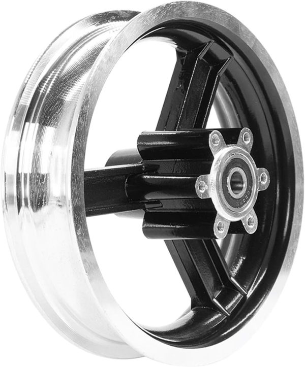 Electric scooter parts 10 Inch Aluminium Alloy Wheel Hub Rim Compatible Withr Kugoo M4 And M4 Pro Electric Scoote Front Wheel Tire Split Hubs Replacement Accessory - Image 8