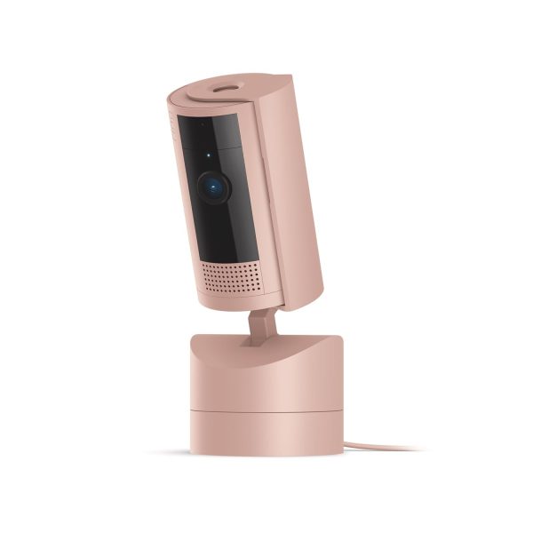 Introducing Ring Pan-Tilt Indoor Cam | See all around with 360° pan coverage, HD video, plus Two-Way Talk (2024 release) | Blush - Image 2