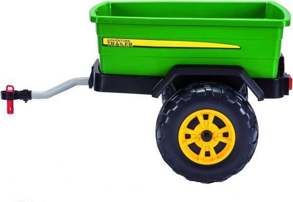 Peg Perego John Deere Adventure Trailer, Green - Image 3