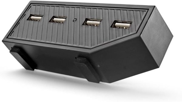 TNP USB Port Hub Adapter for Xbox One (Black) - High Speed 4 Ports USB Hub Extension Expansion Charger Connector Splitter for Xbox One Game Console Accessories - Image 4