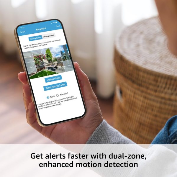 Blink Outdoor 4 [Newest Model] - Wireless Outdoor/Indoor Home Security & Pet Camera(s) with 2-year battery life, enhanced motion detection, and easy setup - 5 camera system - Image 4