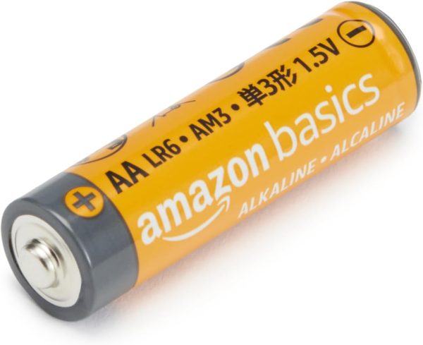 Amazon Basics 100-Pack AA Alkaline High-Performance Batteries, 1.5 Volt, 10-Year Shelf Life - Image 3