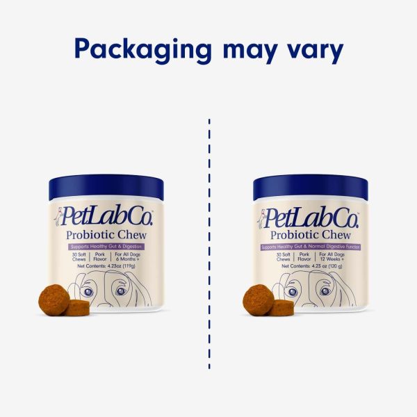 PetLab Co. Probiotics for Dogs, Support Gut Health, Occasional Diarrhea, Digestive Health & Seasonal Allergies - Pork Flavor - 30 Soft Chews - Packaging May Vary - Image 9