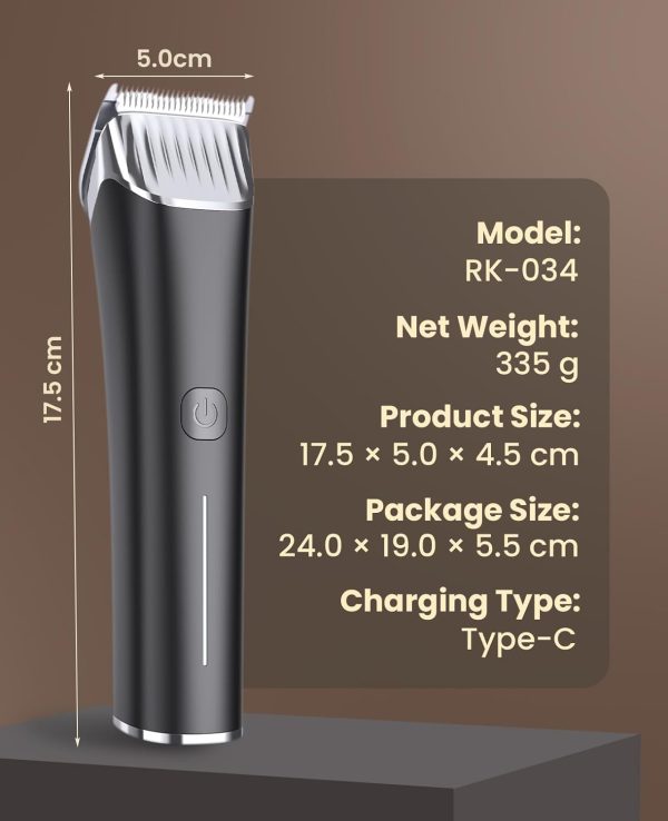 oneisall Horse Clippers,Low Noise Horse Trimmer Shaver Kit for Matted Long Hair,2 Speed Cordless Grooming Clippers for Horse - Image 7