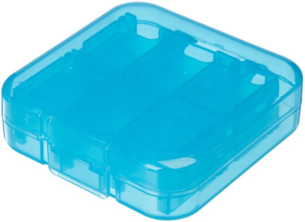 Amazon Basics Game Storage Case for 24 Nintendo Switch Games - 3.4 x 3.4 x 1 Inches, Blue - Image 4