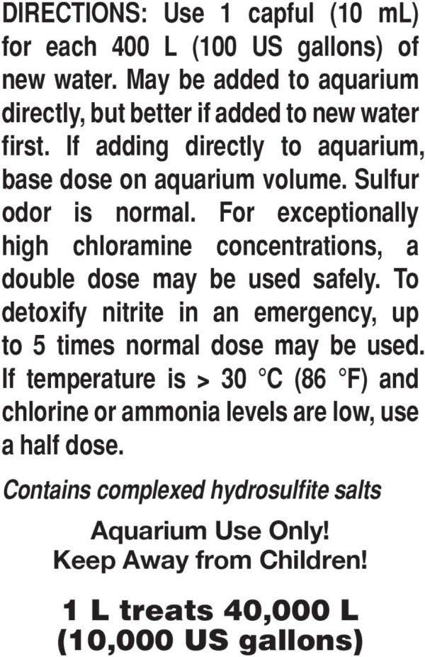 Seachem 437 Prime Fresh and Saltwater Conditioner - Chemical Remover and Detoxifier 1L - Image 2