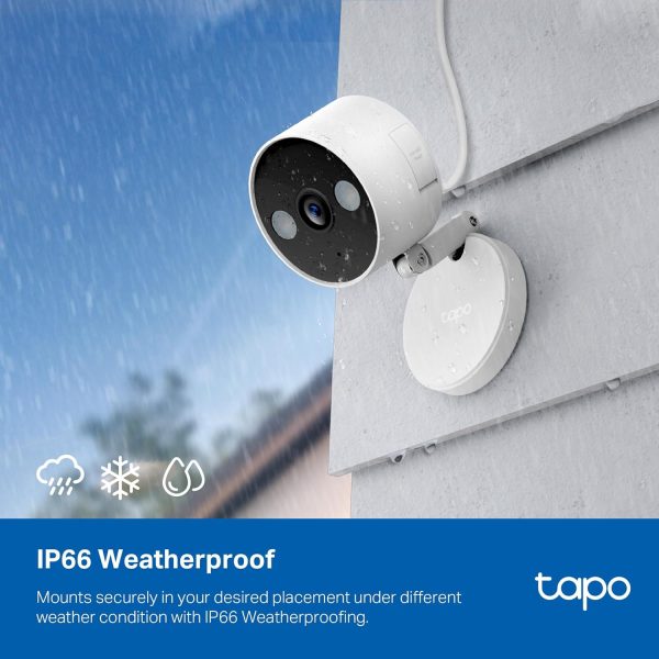 Tapo TP-Link 2K QHD Security Camera, Indoor/Outdoor, 𝟮𝟬𝟮𝟰 𝗣𝗖𝗠𝗮𝗴 𝗘𝗱𝗶𝘁𝗼𝗿'𝘀 𝗖𝗵𝗼𝗶𝗰𝗲, Color Night Vision, Free Person/Pet/Vehicle Detection, Invisible IR Mode, SD Storage, C120 - Image 7