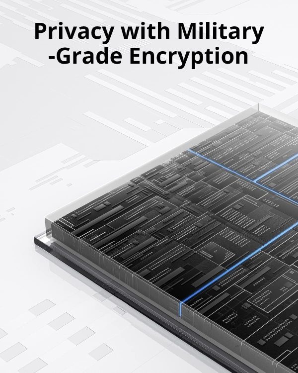 eufy Security HomeBase S380 (HomeBase 3),eufy Edge Security Center, Local Expandable Storage up to 16TB, eufy Security Product Compatibility, Advanced Encryption,2.4 GHz Wi-Fi, No Monthly Fee - Image 6