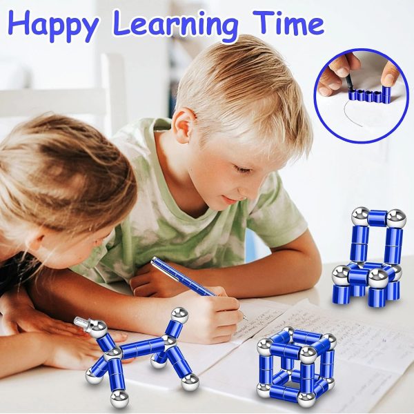 Magnetic Fidget Pen Toys for Teens- Unique Birthday Gifts for Young Men Fun Gifts for Teenage Boys Novelty Christmas Stocking Fillers Gadget for 8 10 11 12 13 14 15 Year Old Boy Engineer Gifts - Image 3