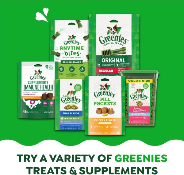 Greenies Original Teenie Natural Dental Care Dog Treats, 36 oz. Pack (130 Treats) - Image 11