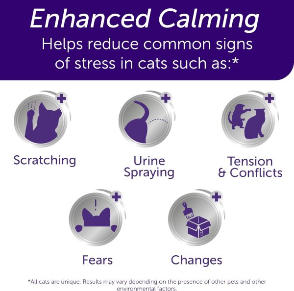 FELIWAY Optimum Cat, Enhanced Calming Pheromone Diffuser, 30 Day Starter Kit (48 mL) - Image 4