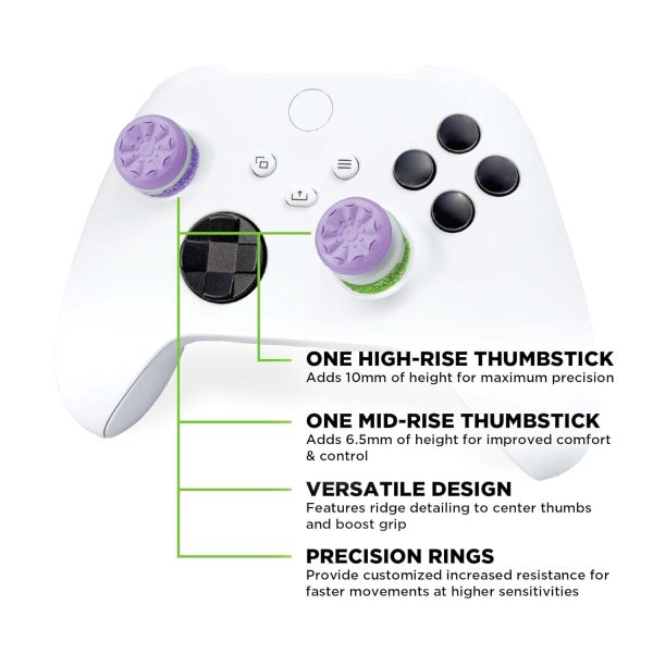 KontrolFreek Aim Boost Kit for Xbox One and Xbox Series X Controller | Includes Performance Thumbsticks and Precision Rings | Galaxy Edition - Image 4