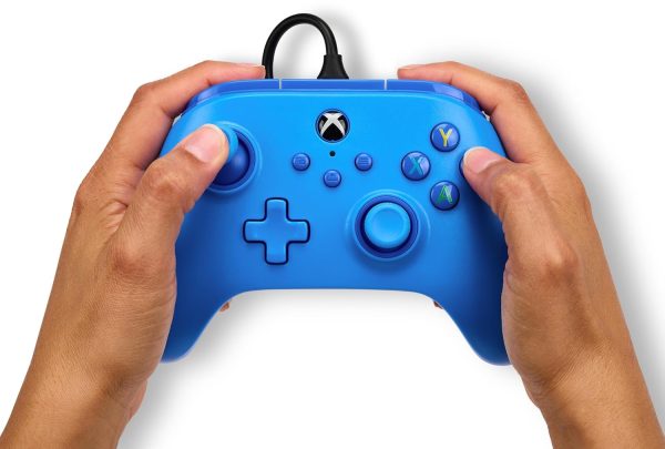 PowerA Wired Controller for Xbox Series X|S - Blue, gamepad, video game/gaming controller, works with Xbox One, Officially Licensed - Image 3