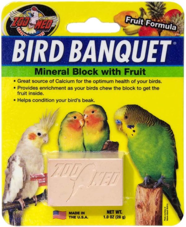 Zoo Med Fruit Bird Banquet Block Small