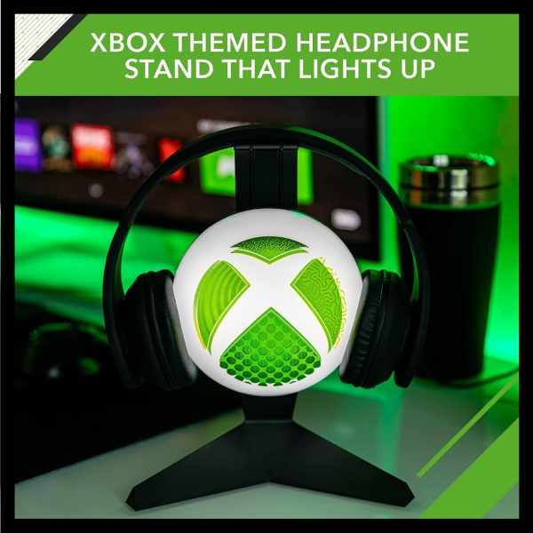 Paladone Xbox Light Up Headphone Stand, Gamer Headset Stand, Gaming Desk Accessories, Official Xbox Merchandise - Image 2