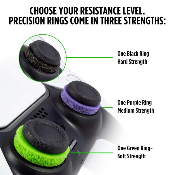 KontrolFreek Aim Boost Kit for Xbox One and Xbox Series X Controller | Includes Performance Thumbsticks and Precision Rings | Galaxy Edition - Image 5