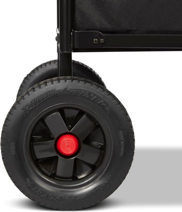 Radio Flyer The Beast MVP Wagon, Heavy Duty Kid & Cargo Folding Wagon, Collapsible Wagon Cart for Ages 1.5+ - Image 9