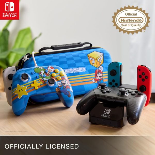 PowerA Wireless Nintendo Switch Controller - Legend of Zelda Sworn Protector, tears of the kingdom, AA Battery Powered (Battery Included), Pro Controller for Switch, Advanced Gaming Buttons, Officially Licensed by Nintendo - Image 2