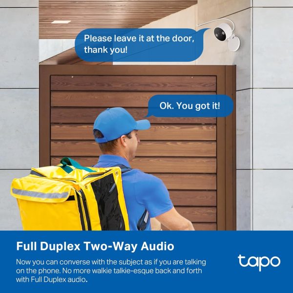 Tapo TP-Link 2K QHD Security Camera, Indoor/Outdoor, 𝟮𝟬𝟮𝟰 𝗣𝗖𝗠𝗮𝗴 𝗘𝗱𝗶𝘁𝗼𝗿'𝘀 𝗖𝗵𝗼𝗶𝗰𝗲, Color Night Vision, Free Person/Pet/Vehicle Detection, Invisible IR Mode, SD Storage, C120 - Image 6