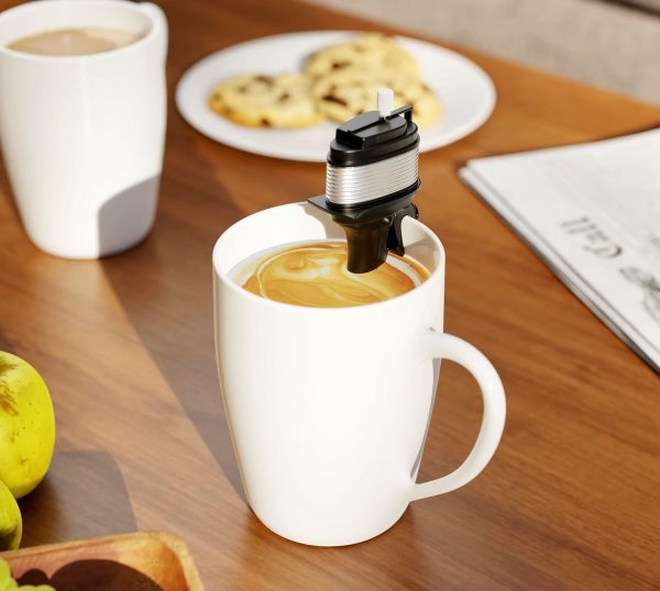 The Motor Mixer by HMC - Novelty Boat Motor Coffee Mixer Wind-Up Outboard Mini Boat Motor Stirrer Toy Beverage Works with Cups, Mugs, & Glasses - Unique Drink Mixing Gadget - Image 3